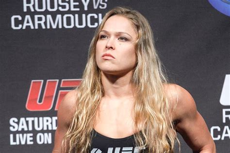 ronda rouseypussy|Newsflash: Ronda Rousey 'loves to walk around the house in.